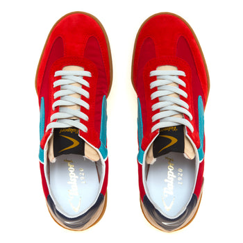 Sneaker Valsport modello Volley in nylon e camoscio - 5