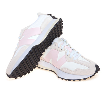 Sneaker New Balance 327 in pelle e camoscio - 4
