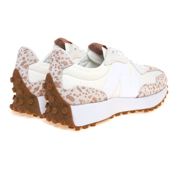 Sneaker New Balance 327 in tessuto e camoscio con stampa maculata - 3