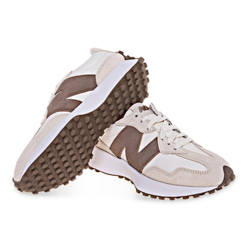 Sneaker New Balance 327 in pelle sintetica e camoscio - 4