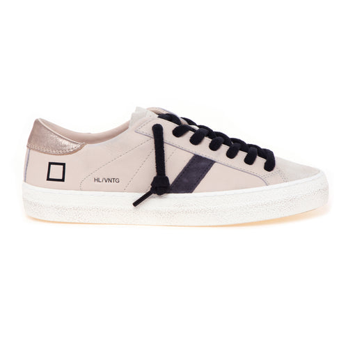 Sneaker D.A.T.E. Hill Low in pelle e camoscio