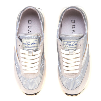 Sneaker D.A.T.E. Athleta in nylon e camoscio - 5