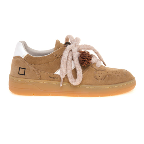 Sneaker D.A.T.E. Court 2.0 in camoscio