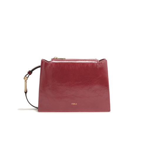 Borsa a tracolla Furla Nuvola in vernice venezia