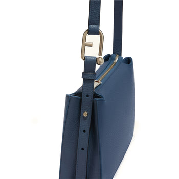 Borsa a tracolla Furla Nuvola S in pelle martellata - 5