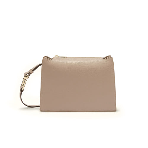 Borsa a tracolla Furla Nuvola S in pelle martellata