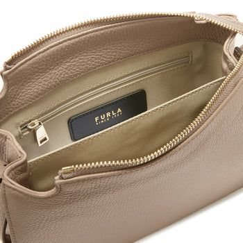 Borsa a tracolla Furla Nuvola S in pelle martellata - 3