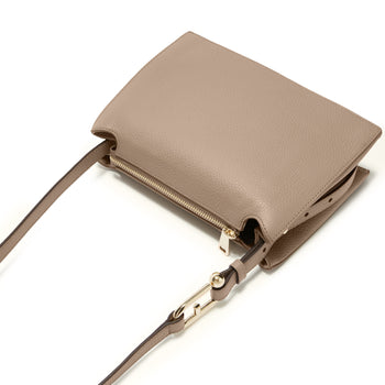 Borsa a tracolla Furla Nuvola S in pelle martellata - 5