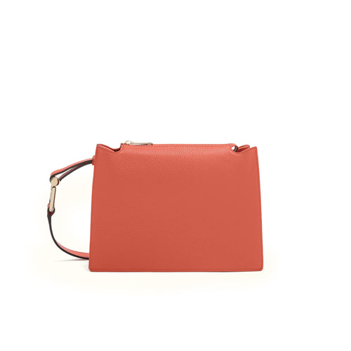 Borsa a tracolla Furla Nuvola S in pelle martellata