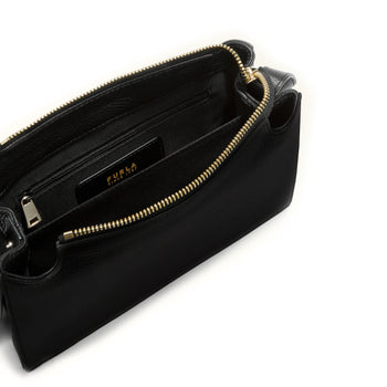 Borsa a tracolla Furla Nuvola S in pelle martellata - 3