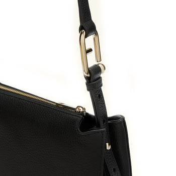 Borsa a tracolla Furla Nuvola S in pelle martellata - 4