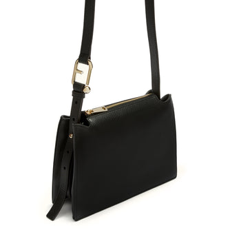 Borsa a tracolla Furla Nuvola S in pelle martellata - 5