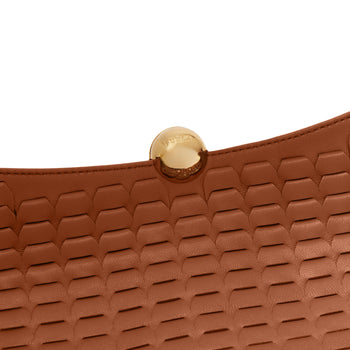 Borsa a spalla Furla Sfera in nappa soft con intagli -  misura L - 5