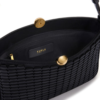 Borsa a spalla Furla Sfera in nappa soft con intagli -  misura M - 3