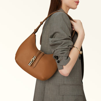 Borsa a spalla Furla Goccia in pelle - misura S - 6