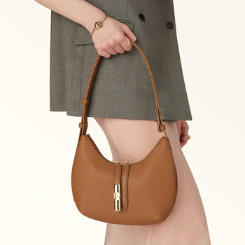 Borsa a spalla Furla Goccia in pelle - misura S - 7