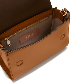 Borsa a tracolla Furla Urban in pelle con logo in metallo - misura S - 3