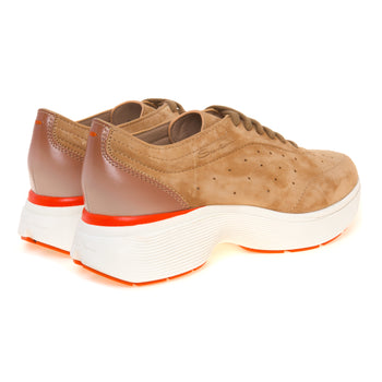 Sneaker Santoni Easy Bouce in camoscio - 3