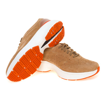 Sneaker Santoni Easy Bouce in camoscio - 4