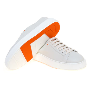 Sneaker Santoni in pelle martellata - 4