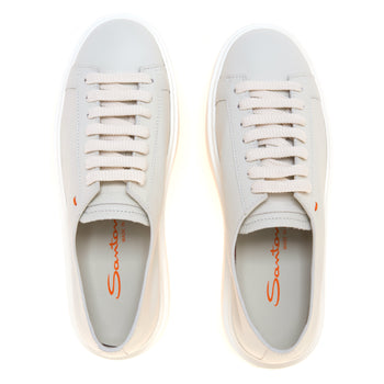 Sneaker Santoni in pelle martellata - 5