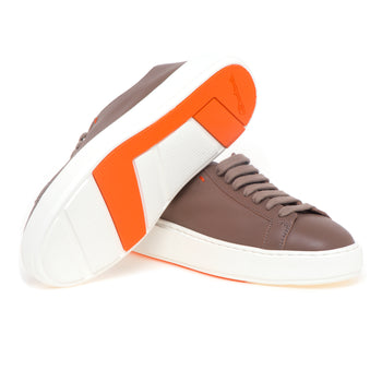 Sneaker Santoni in pelle martellata - 4
