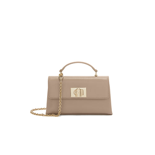 Borsa a tracolla Furla 1927 Mini Top Handle in pelle saffiano