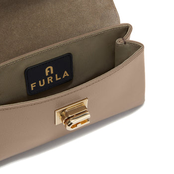 Borsa a tracolla Furla 1927 Mini Top Handle in pelle saffiano - 3