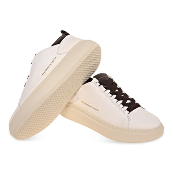 Sneaker Alexander Smith Wembley in pelle martellata  BIANCO - 4