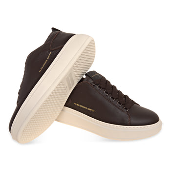 Sneaker Alexander Smith Wembley in pelle martellata - 4