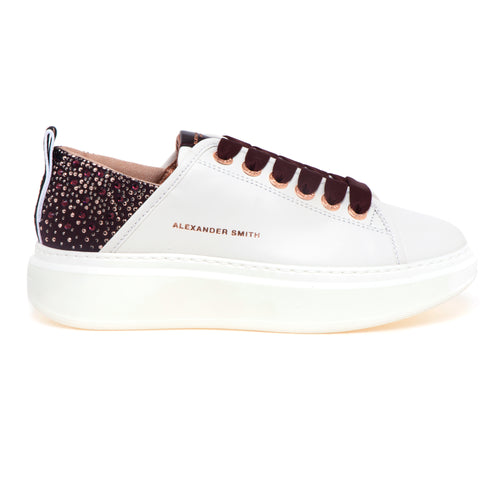 Sneaker Alexander Smith Wembley in pelle con strass