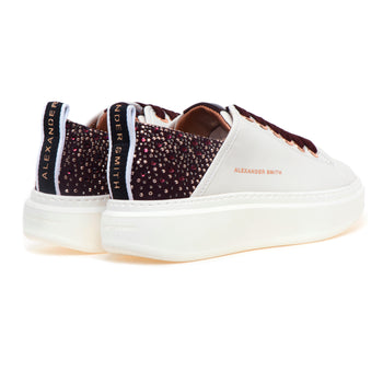 Sneaker Alexander Smith Wembley in pelle con strass - 3