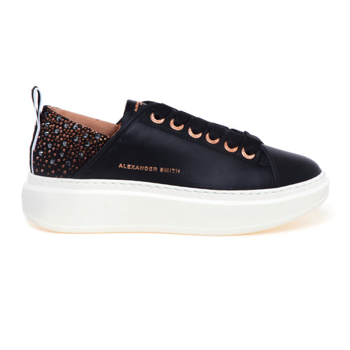 Sneaker Alexander Smith Wembley in pelle con strass
