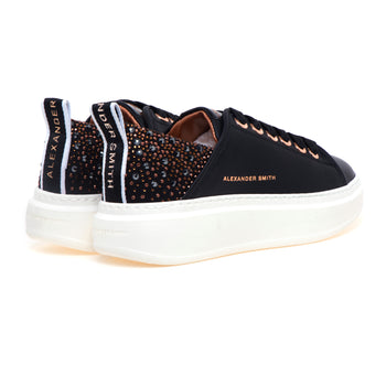 Sneaker Alexander Smith Wembley in pelle con strass - 3