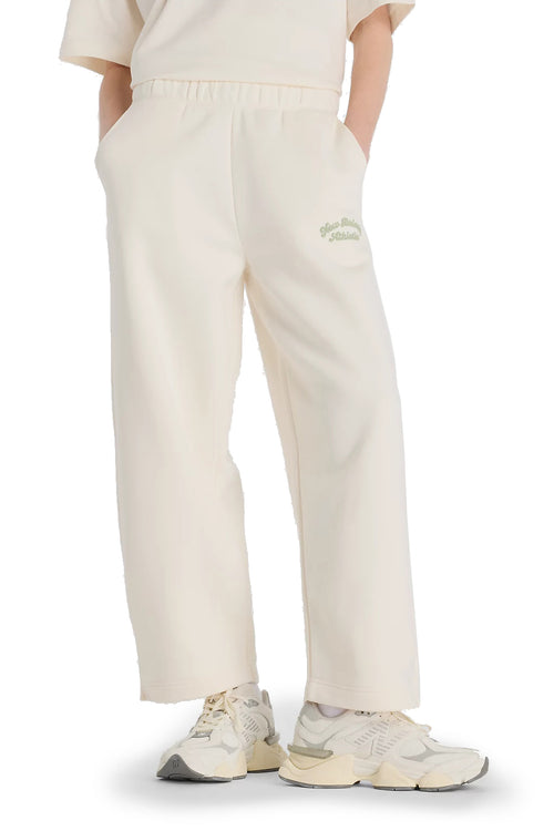 Pantalone ampio New Balance in felpa con logo