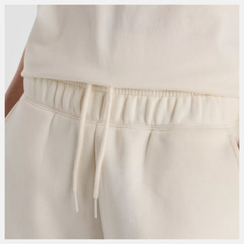 Pantalone ampio New Balance in felpa con logo - 4