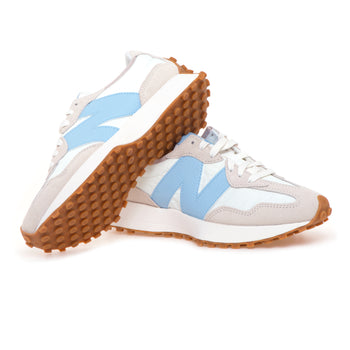 Sneaker New Balance 327 in pelle e camoscio - 4