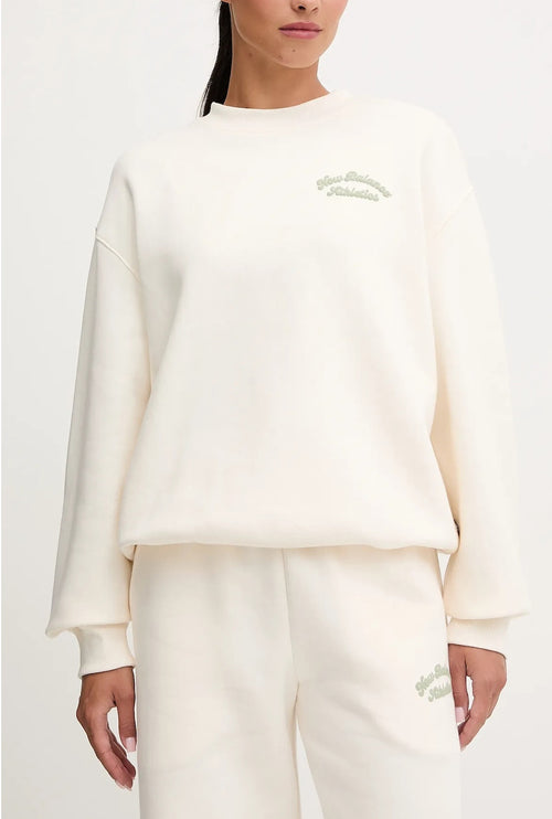 Felpa New Balance in cotone con logo