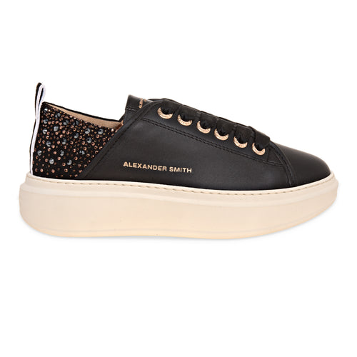 Sneaker Alexander Smith Wembley in pelle con strass