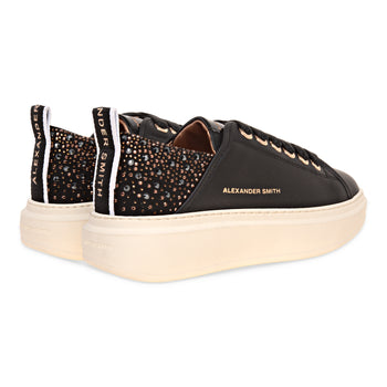 Sneaker Alexander Smith Wembley in pelle con strass - 3