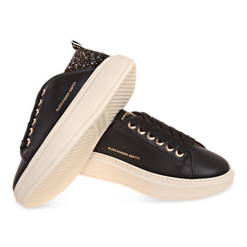 Sneaker Alexander Smith Wembley in pelle con strass - 4