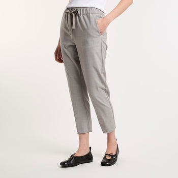 Semicouture pantalone Buddy in fresco di lana - 8