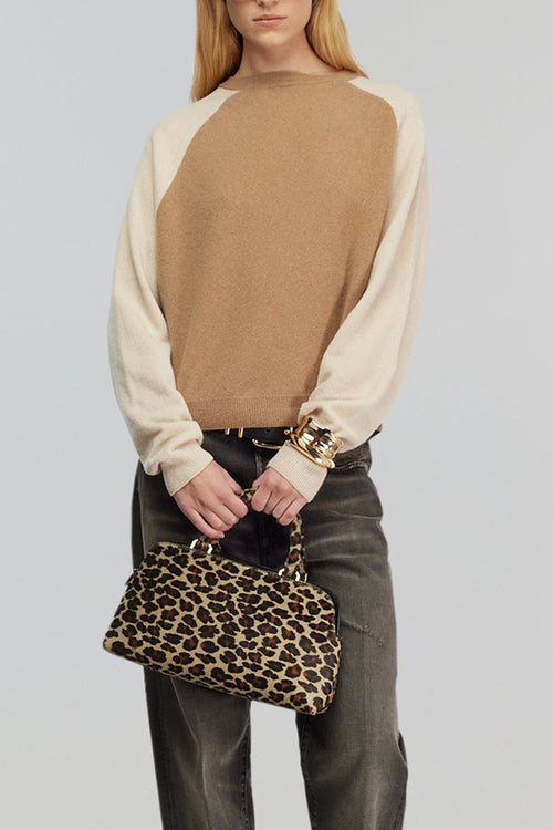 Maglia boxy fit Semicouture "Raphel" in misto cashmere