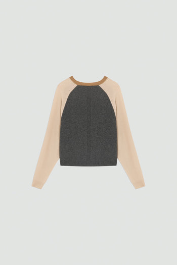 Maglia boxy fit Semicouture "Raphel" in misto cashmere - 7