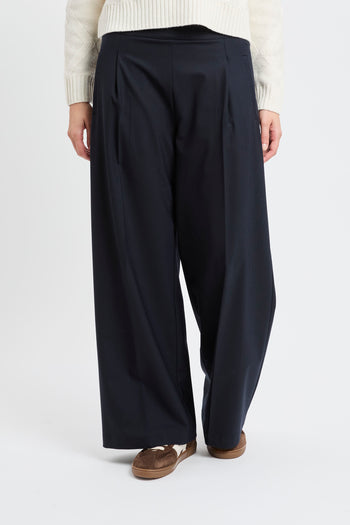 Pantalone a palazzo Semicouture in misto lana - 3