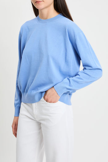 Maglia Alejandra Semicouture in cotone con spacco sul retro - 3