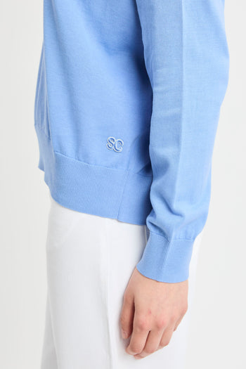 Maglia Alejandra Semicouture in cotone con spacco sul retro - 5