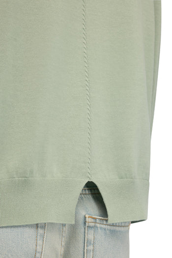 Maglia Alejandra Semicouture in cotone con spacco sul retro - 3