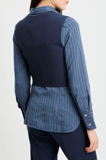Gilet Margarita in viscosa misto lana - 5