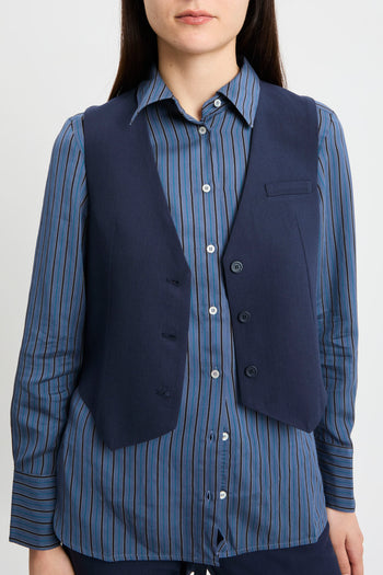 Gilet Margarita in viscosa misto lana - 6